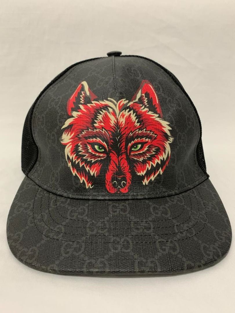 Gucci wolf hat discount