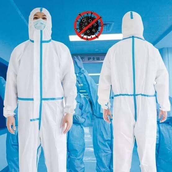 DISPOSABLE HAZMAT SUIT PPE COVERALL BUNNY SUIT, Women's Fashion ...