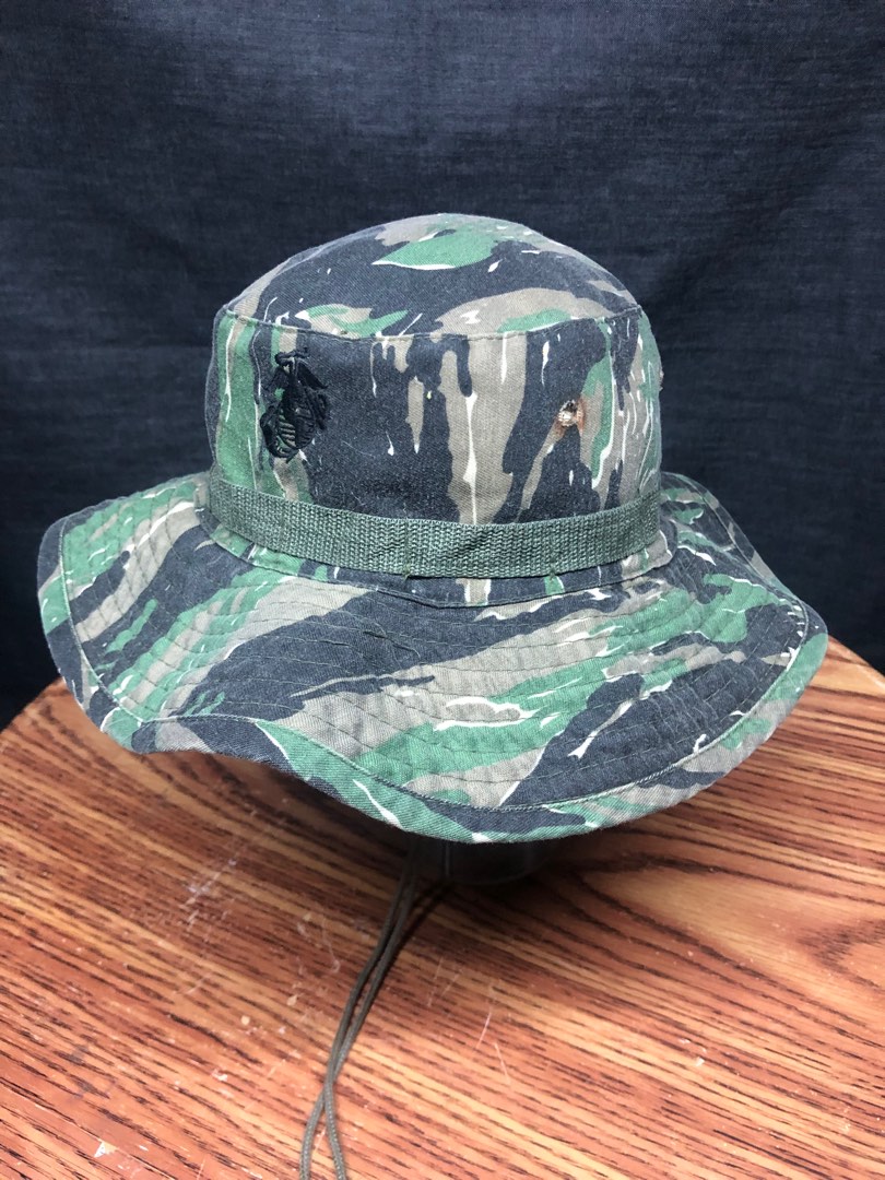 80's TIGER STRIPE PRODUCTS Boonie Hat 米軍 80's TIGER STRIPE PRODUCTS Boonie Hat 米軍 Distress bucket