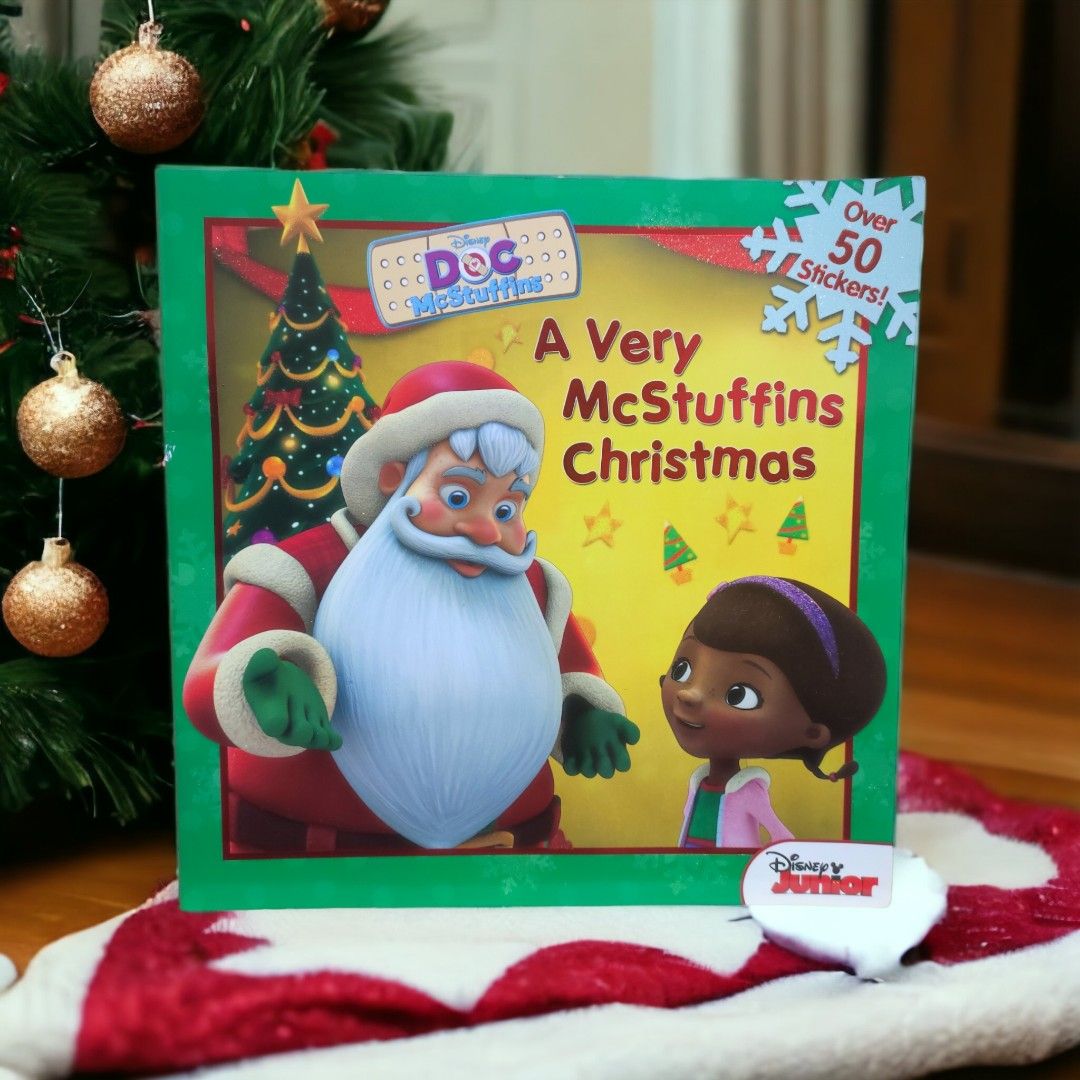 Doc Mcstuffins Disney A Very Mcstuffins Christmas children s book