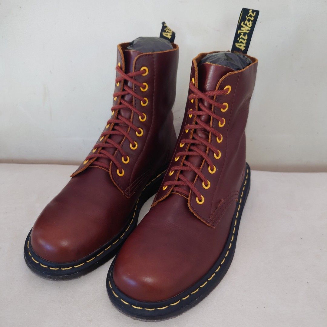 Dr martens hard life oxblood sale