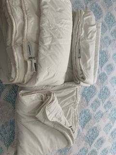 Off-White Off-White Virgil Abloh x IKEA Markerad US Duvet Cover and 2  Pillowcases (Full/Queen) - Vacaville