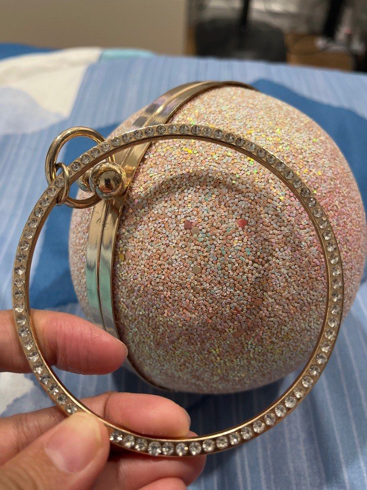 Sphere deals clutch bag