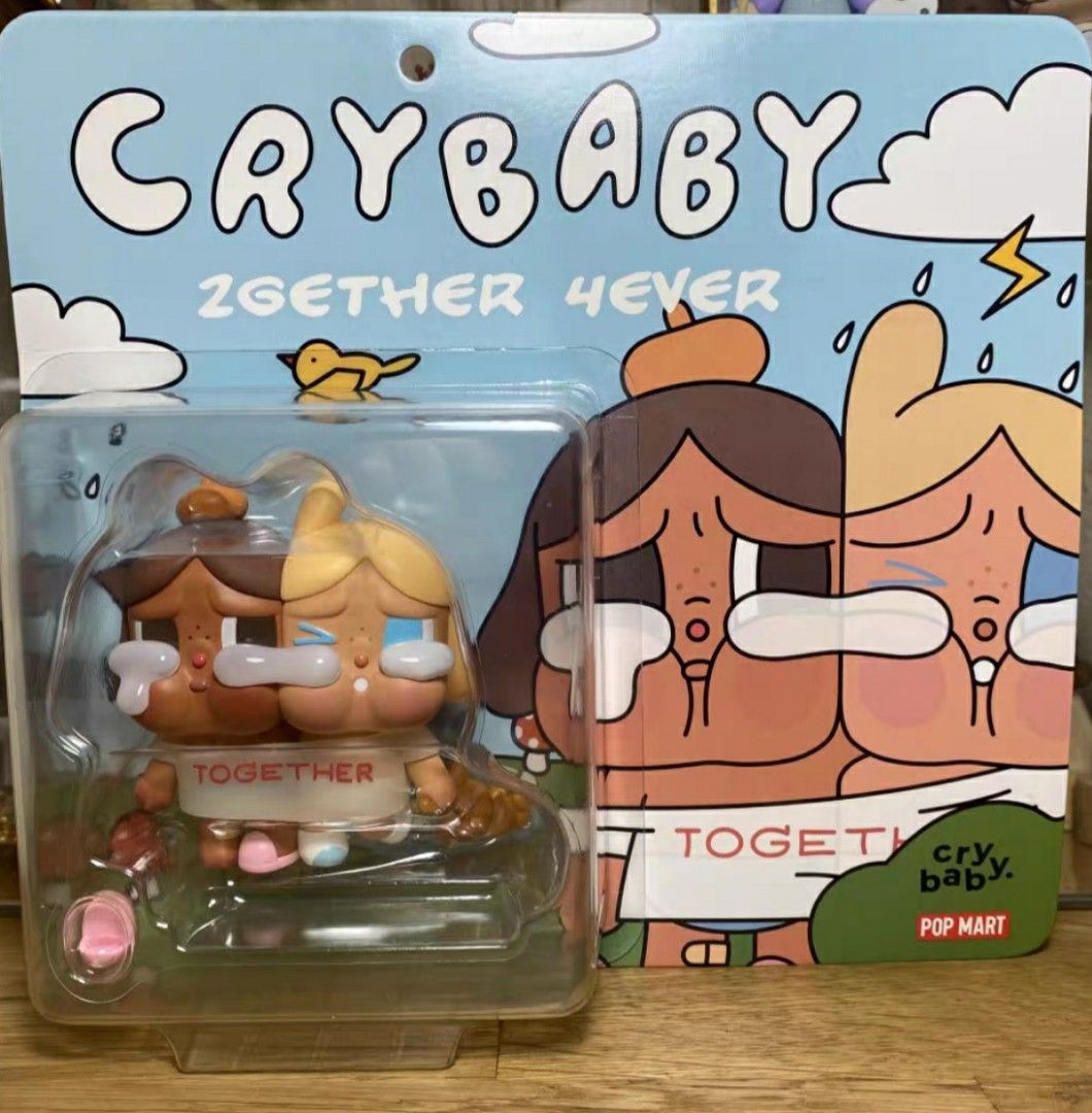 POPMART Crybunny Blister Package CRYBABY SHINY SHINY SERIES-Plush