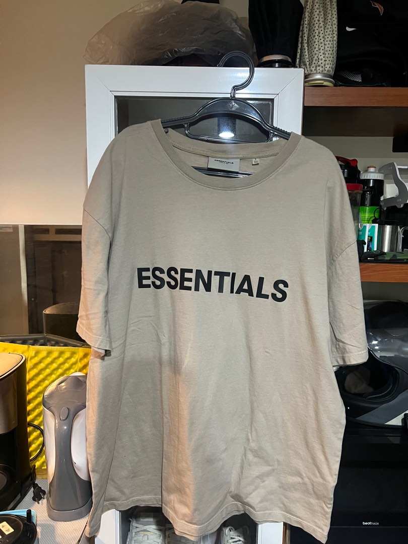 Fear of God Essentials Shirt, Men's Fashion, Tops & Sets, Tshirts ...