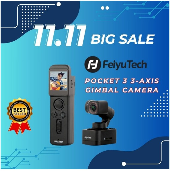 The Feiyu Pocket 3 is a Cool, Cheap, Mini Camera! 