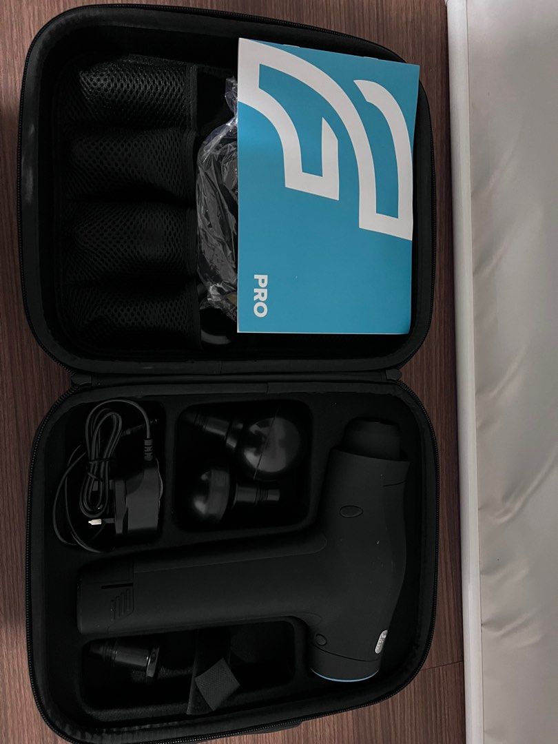 Flow Pro Massage Gun, Health & Nutrition, Massage Devices on Carousell