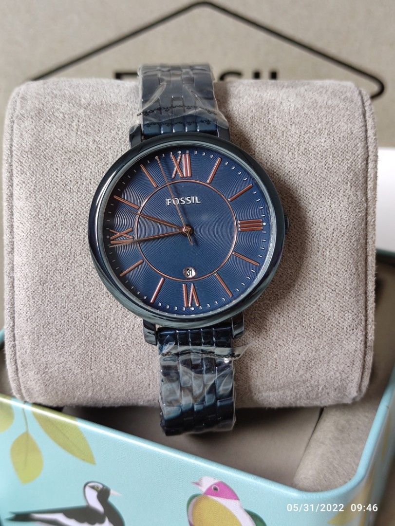 FOSSIL Jacqueline Blue Dial Watch 36mm
