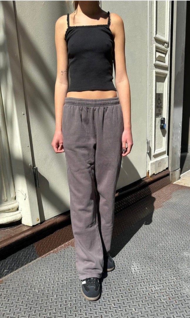 Fr brandy melville anastasia tie sweatpants, Women's Fashion