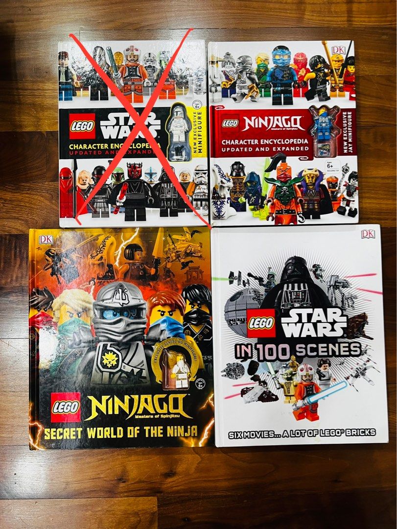 Free Delivery Free 1 Book DK Lego Star Wars and Ninjago Books