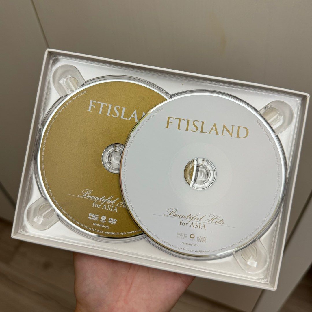 廃盤品☆FTisland beautiful journey CD+DVD 豪華A盤☆台湾盤-