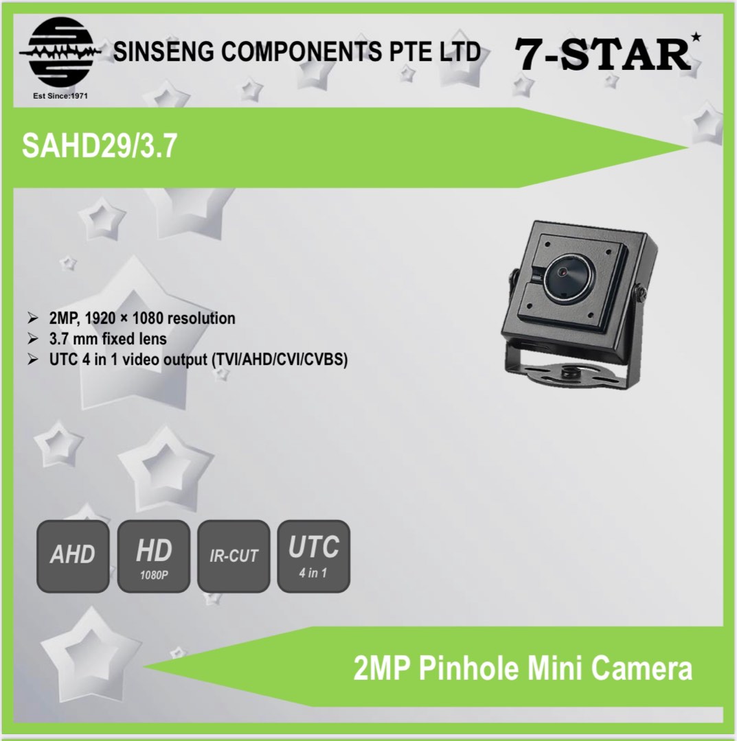 Ahd on sale pinhole camera