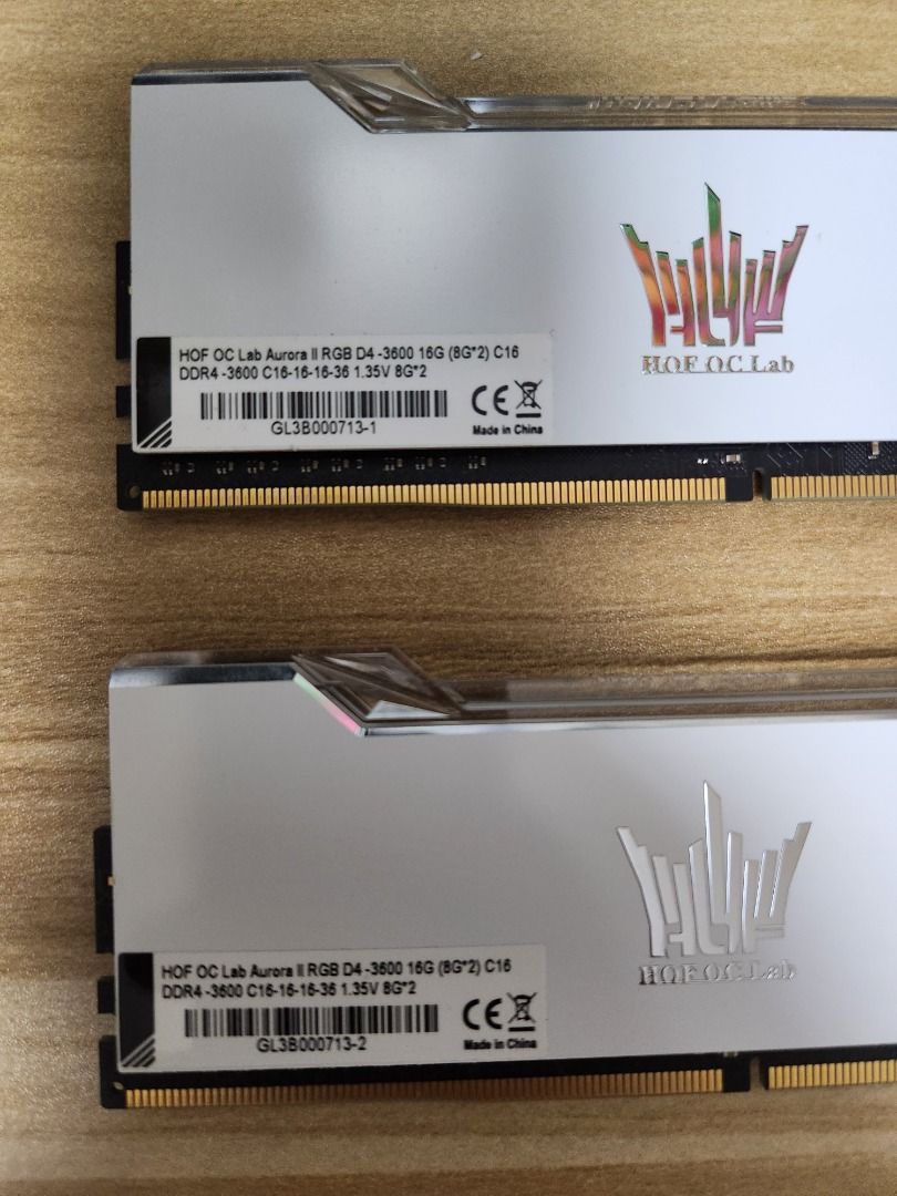 GALAX HOF DDR4-3600 16G（8G*2） - RAM