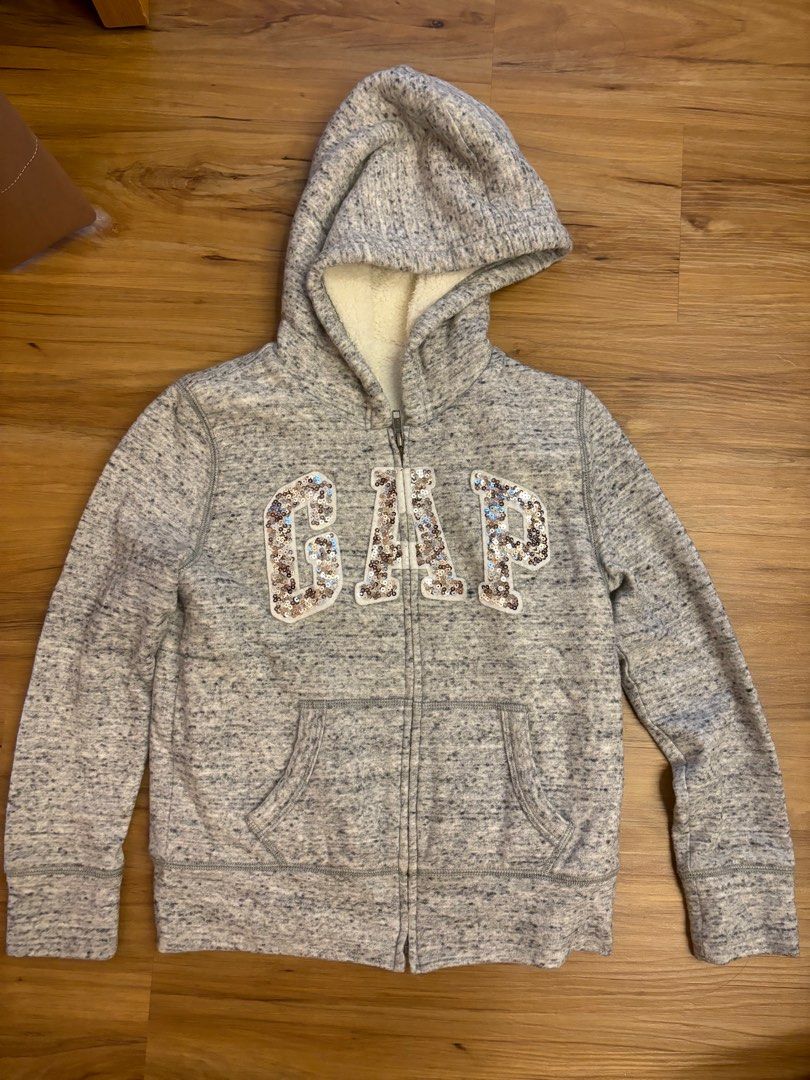 Gap fleece discount hoodie women's