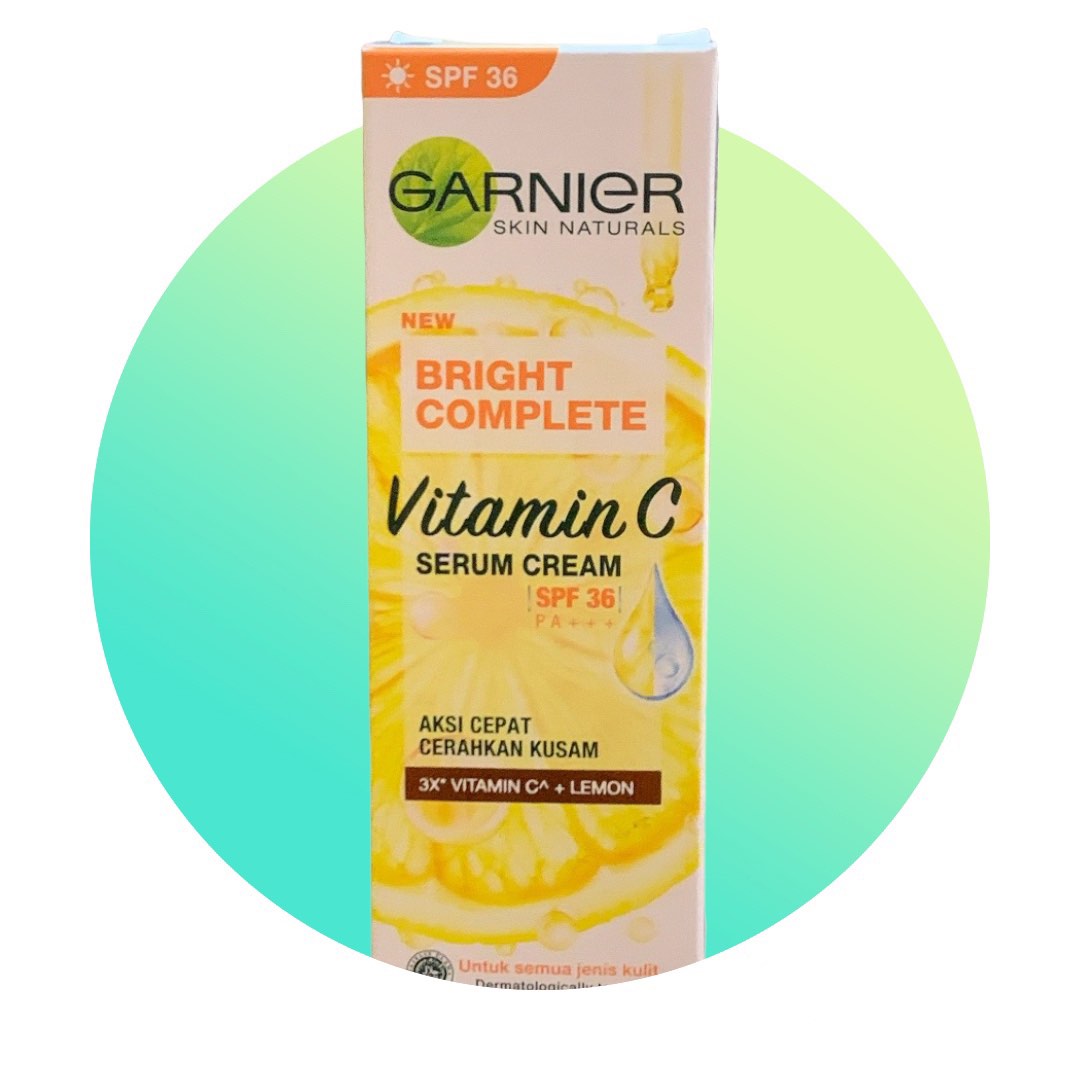 Garnier Vitamin C Serum Cream / Sakura Serum Cream 20ml Original w