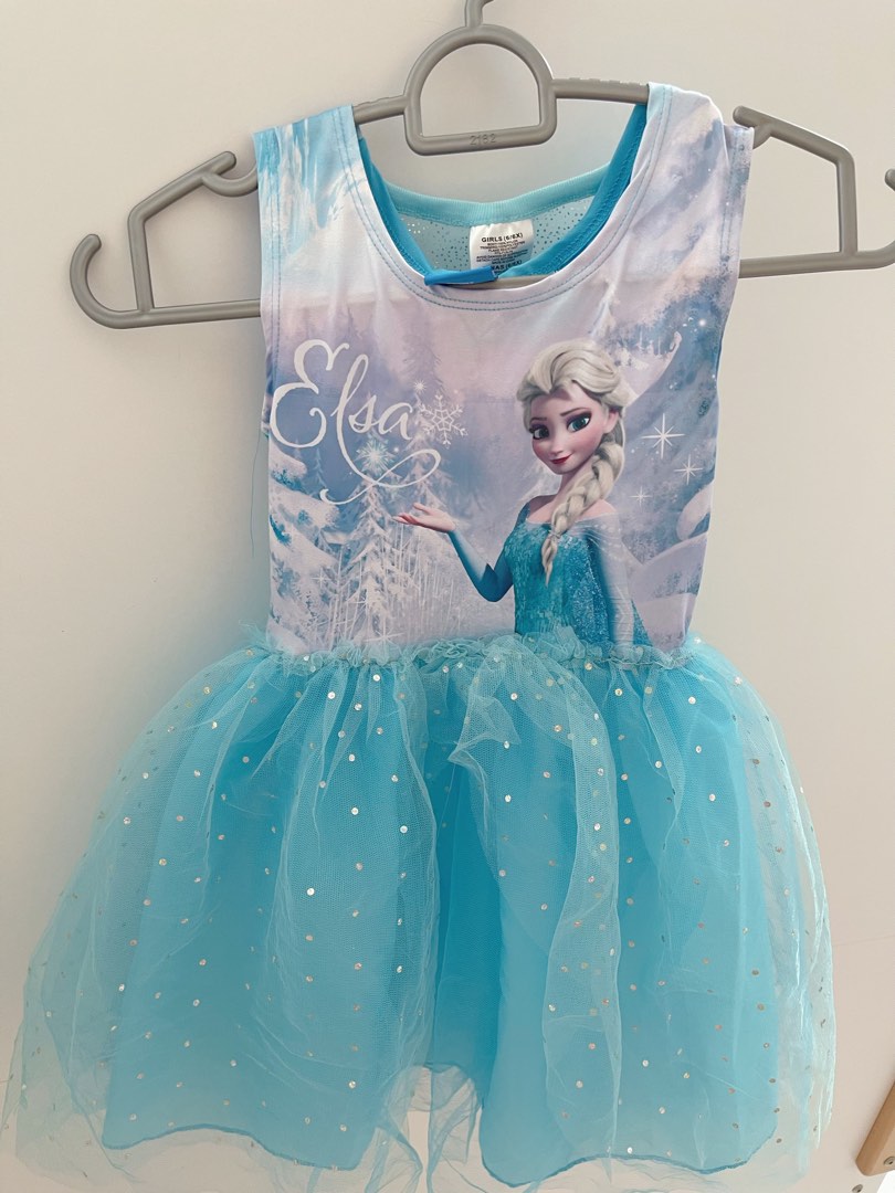 Elsa Blue Frozen Dress tulle dress
