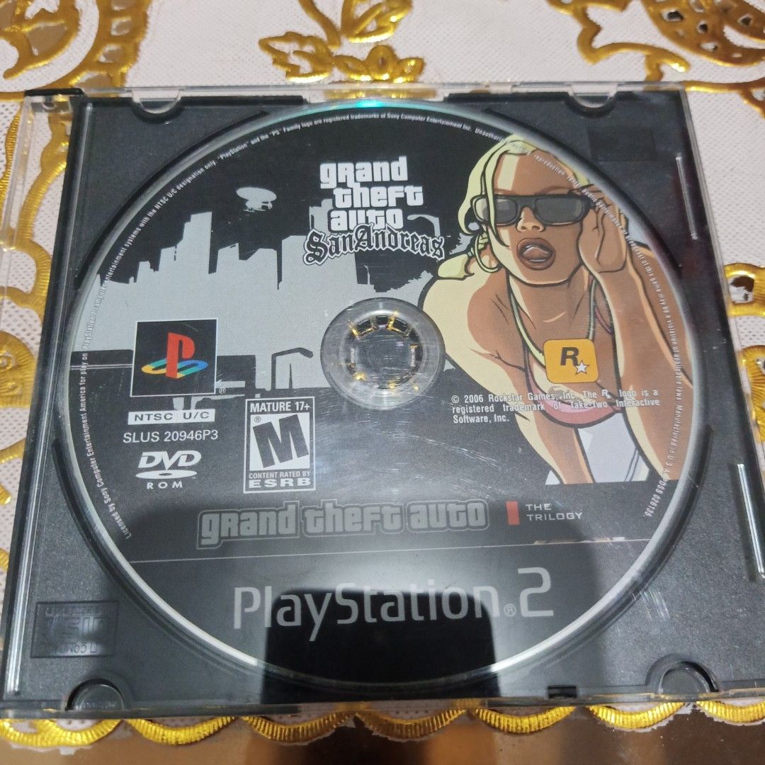 Gta san andreas ps2 cd only ntsc uc, Video Gaming, Video Games