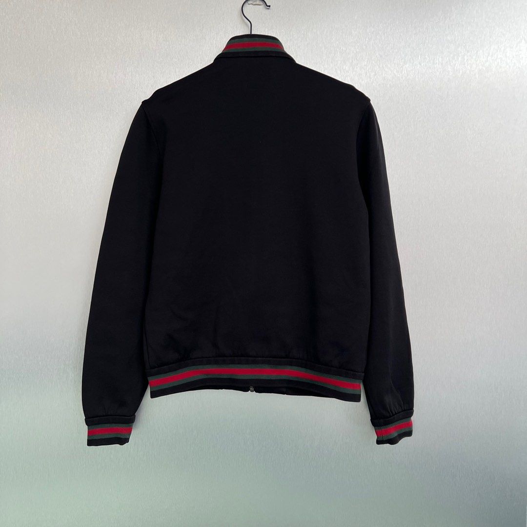 All black gucci jacket cheap