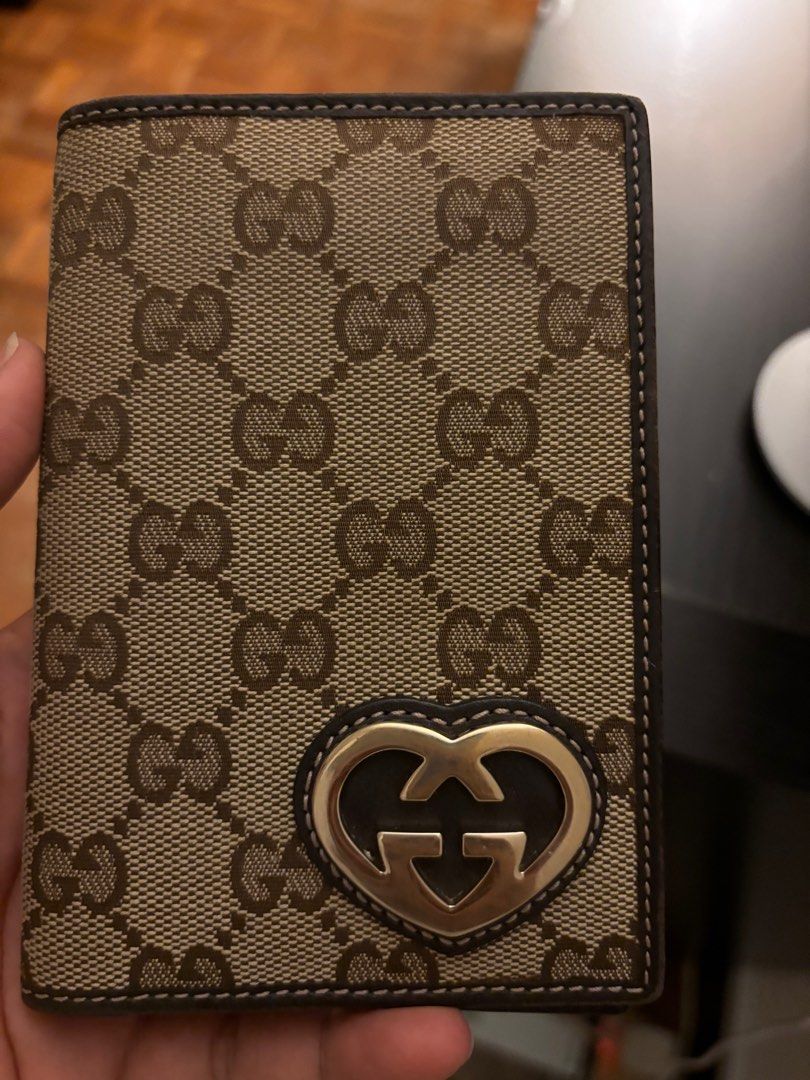 Gucci passport cover, Luxury, Bags & Wallets on Carousell