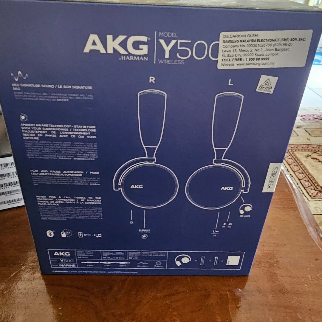 Harga akg on sale y500