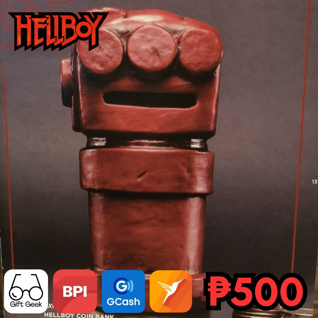 Hellboy Right Hand of Doom Ceramic Bank Loot Crate Exclusive, Hobbies ...