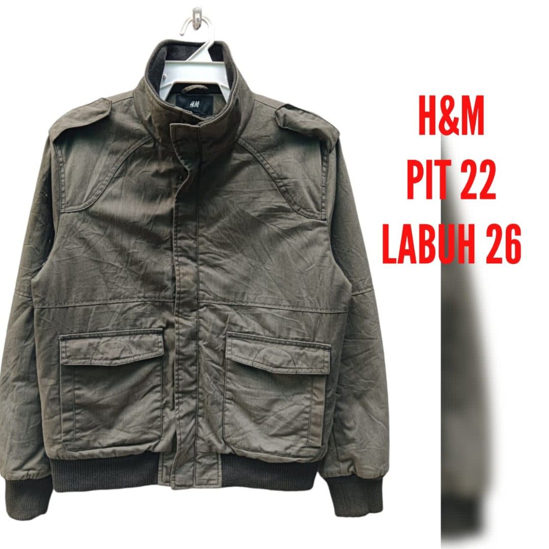 H and m army jacket online