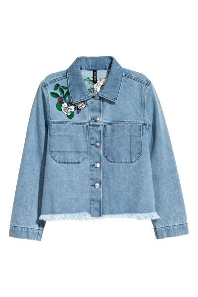 H&m coachella denim jacket discount