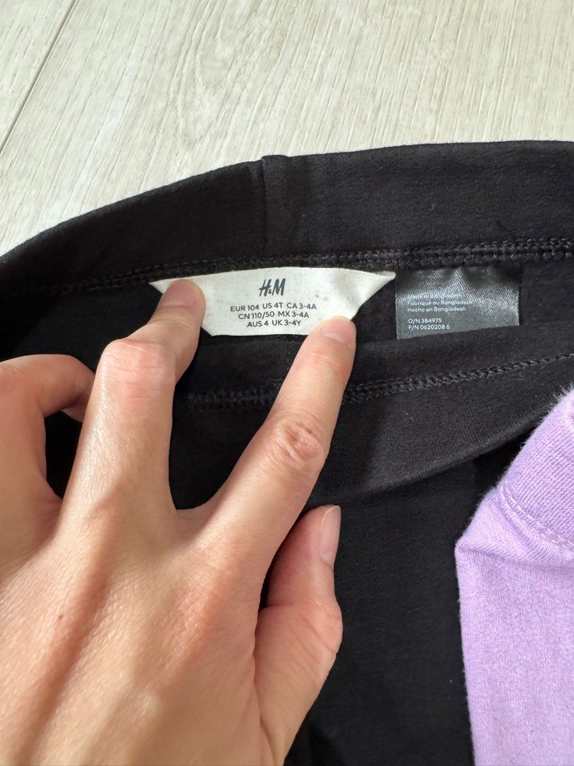 H&m fleece sale leggings