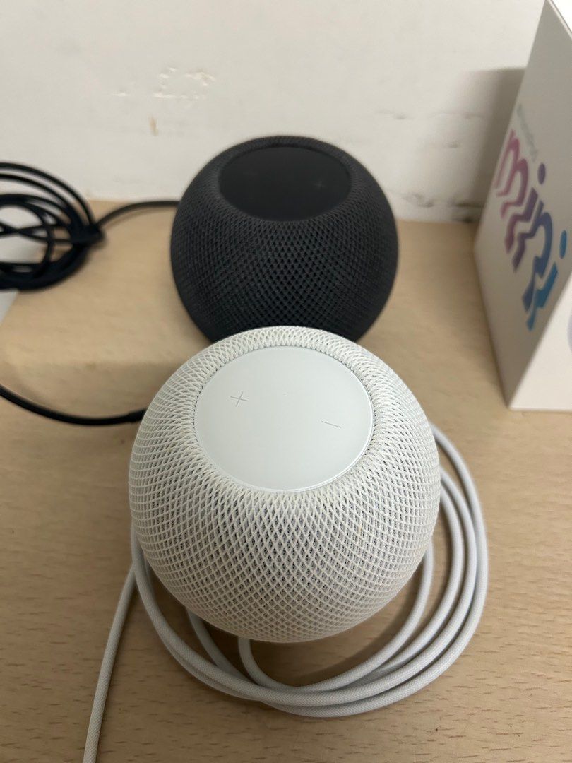 HomePodmini 一對白有盒兩個都無火牛, 音響器材, Soundbar、揚聲器