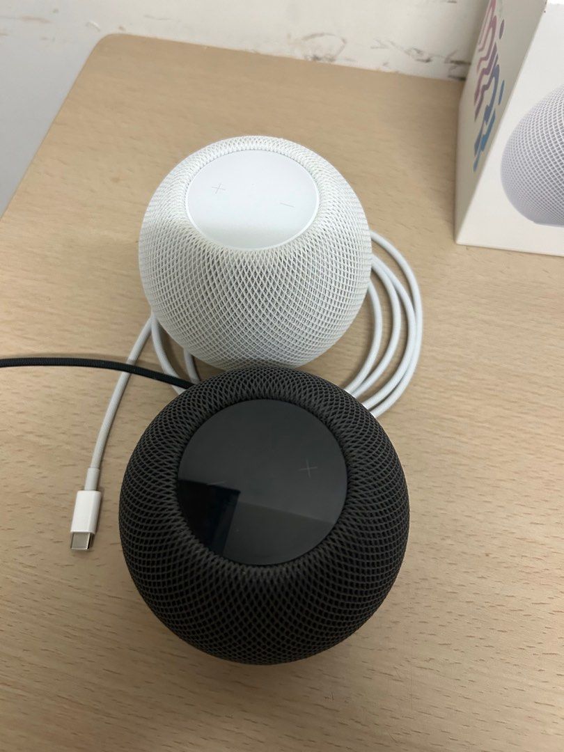 HomePodmini 一對白有盒兩個都無火牛, 音響器材, Soundbar、揚聲器