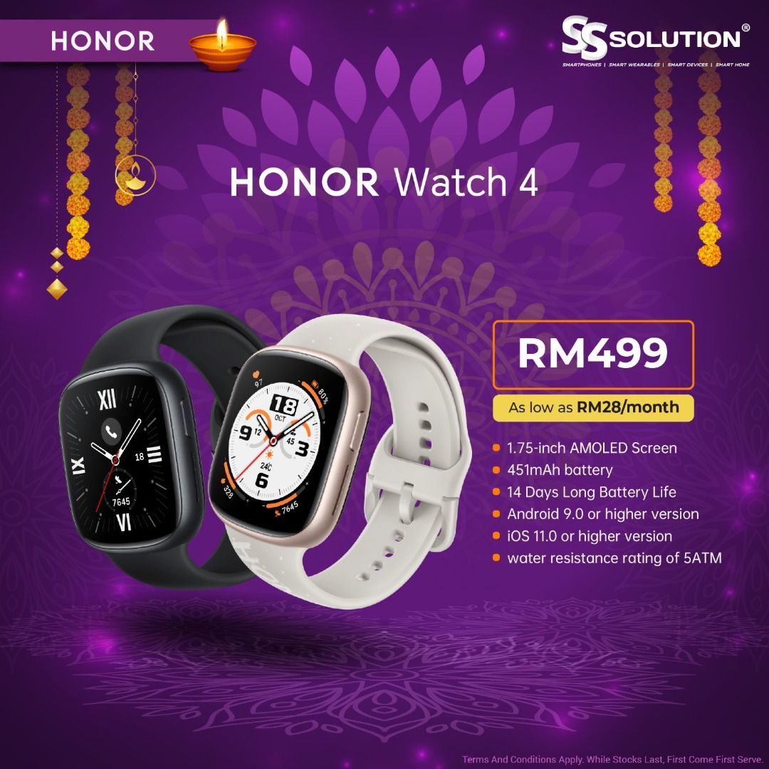 Honor watch 2025 ios