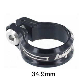 Sunlite Black Quick Release Seatpost Binder Collar Clamp - 34.9mm (1 3/8") - 51718