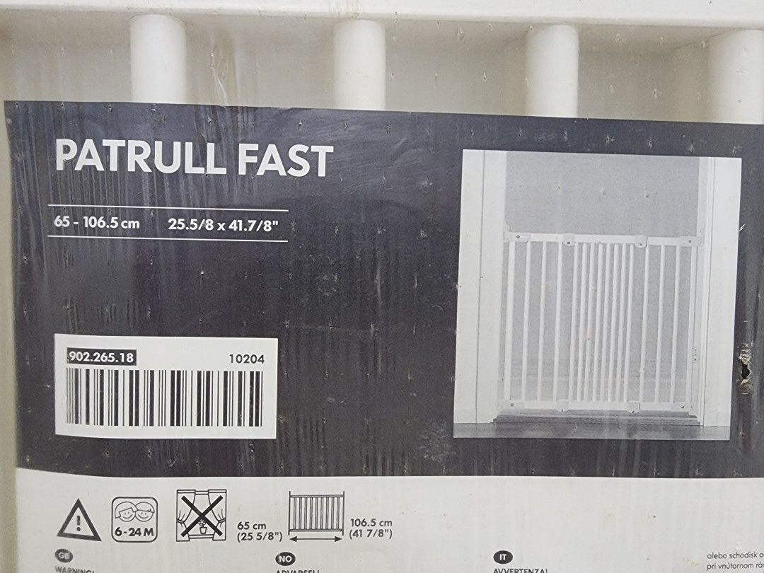 IKEA Patrull Fast baby safety gate, Babies & Kids, Baby Nursery & Kids