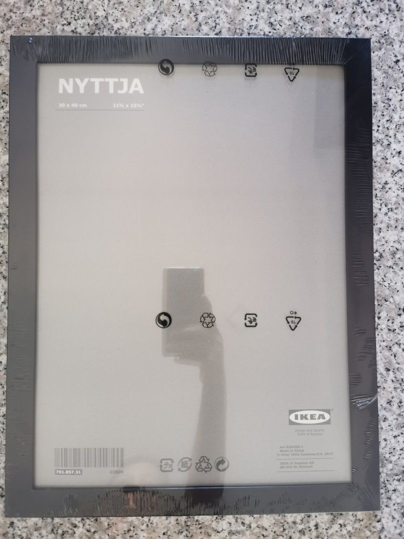 Ikea Photo Frame NYTTJA 30cm x 40cm, Furniture & Home Living, Home ...