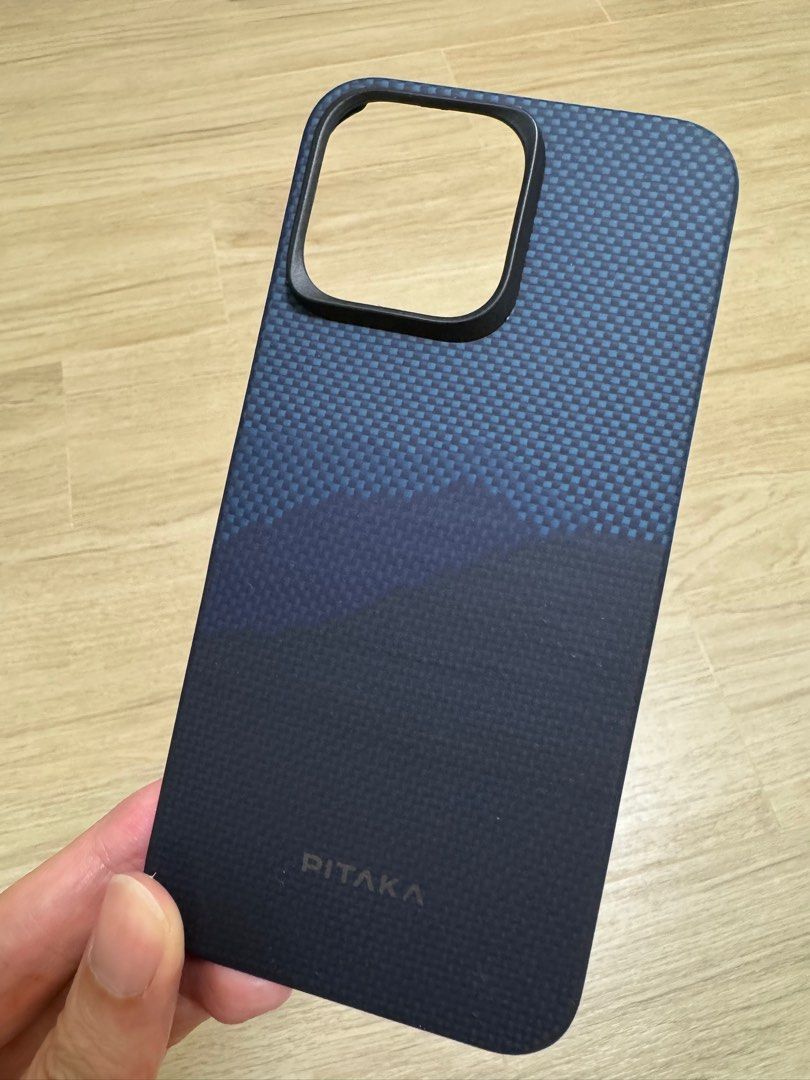 超新作 PITAKA MagEZ - Case Pitaka 4 山 iphone15 600D pro用 Black