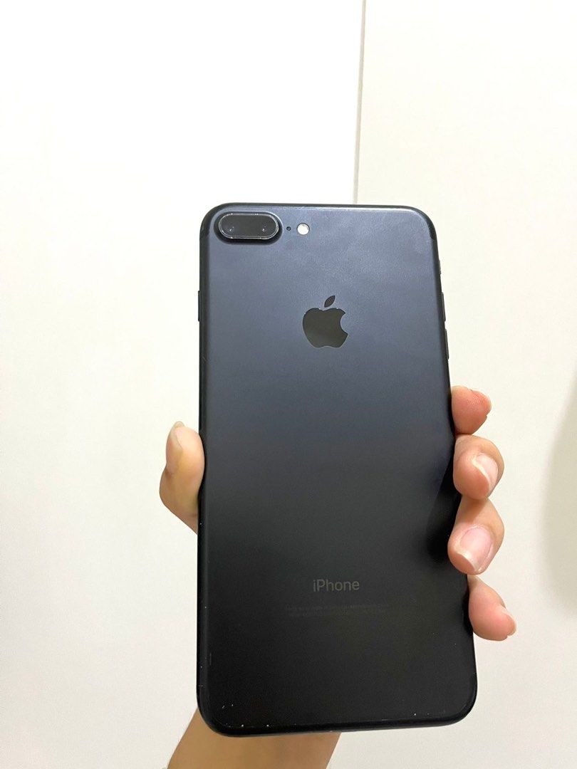 iPhone7Plus JetBlack 128GB SB→SIMフリー 美品 美品】iPhone7 Plus
