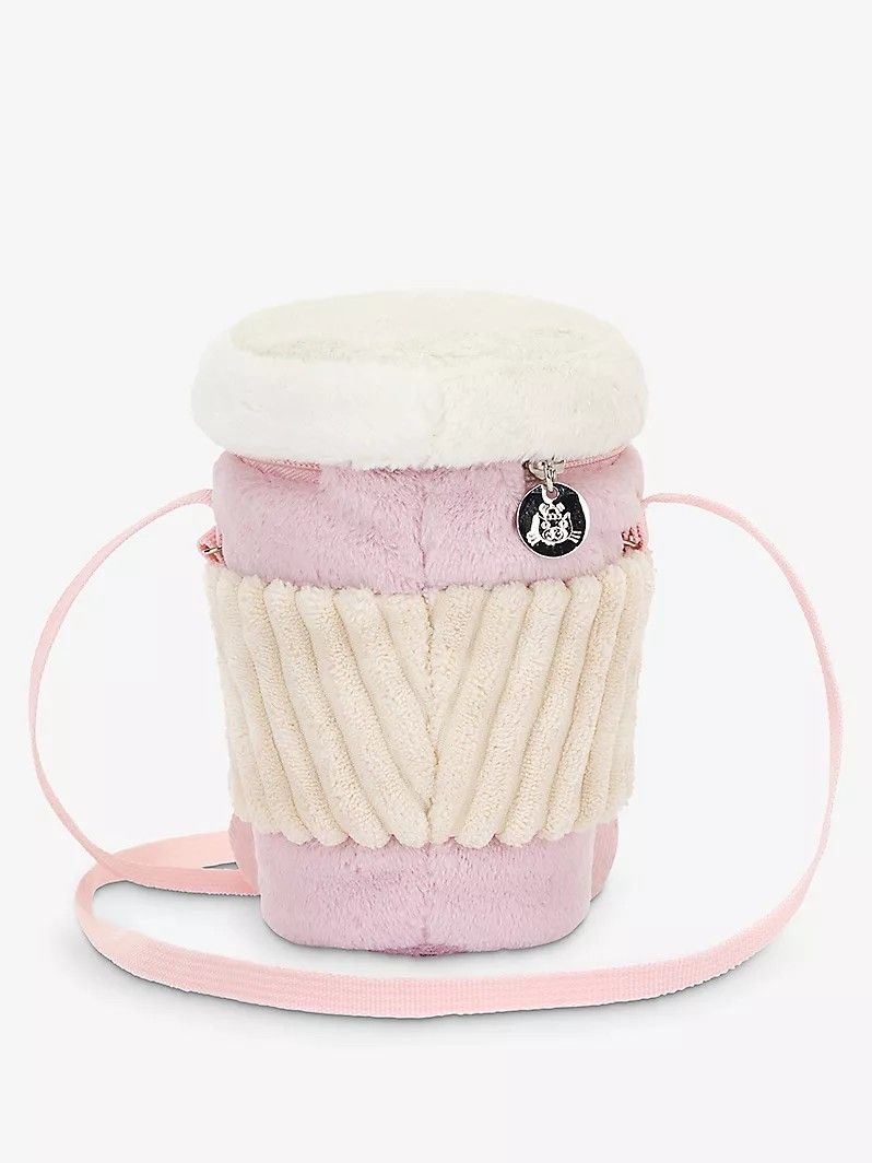 Jellycat coffee best sale cup bag