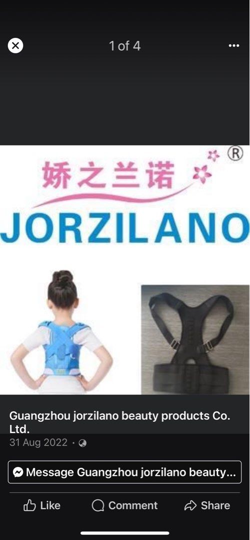 Jorzilano back brace for posture correction, Babies & Kids, Babies