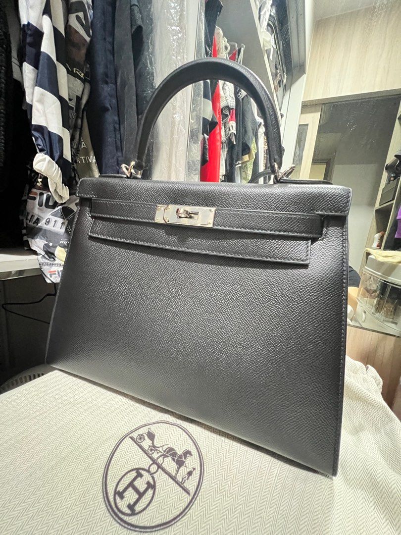 Kelly 28 Epsom SHW Luxury Bags Wallets on Carousell