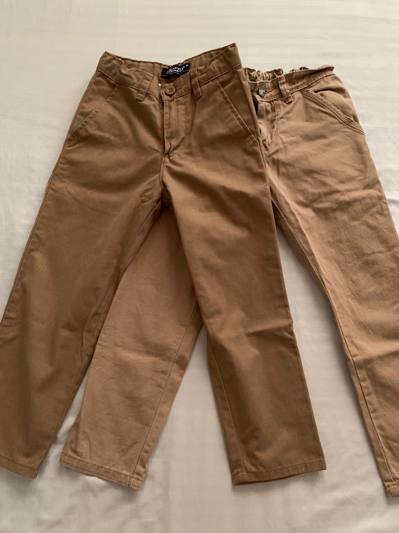 Khaki Pants Kids, Babies & Kids, Babies & Kids Fashion on Carousell