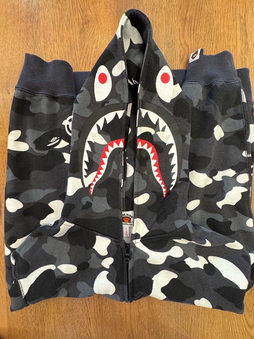 Children's bape hoodie cheap