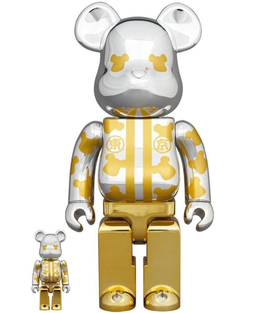 高級ブランド Bearbrick×KITHFall2022100%&400%東京限定 置物