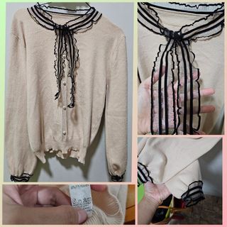 Korean knit top atasan rajut