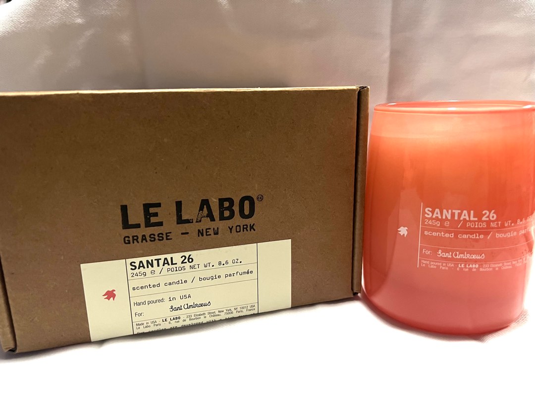 SANTAL 26 Le Labo Fragrances Candle