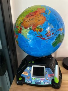 Vtech Genius XL Globe Video Interactive (FRENCH EDITION), Hobbies & Toys,  Toys & Games on Carousell