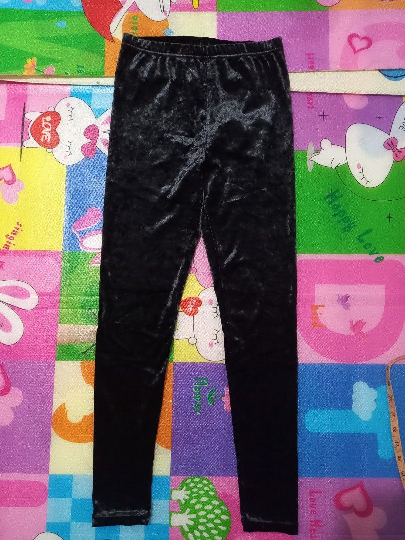Legging Uniqlo Velvet beludru Fesyen Wanita Pakaian Wanita