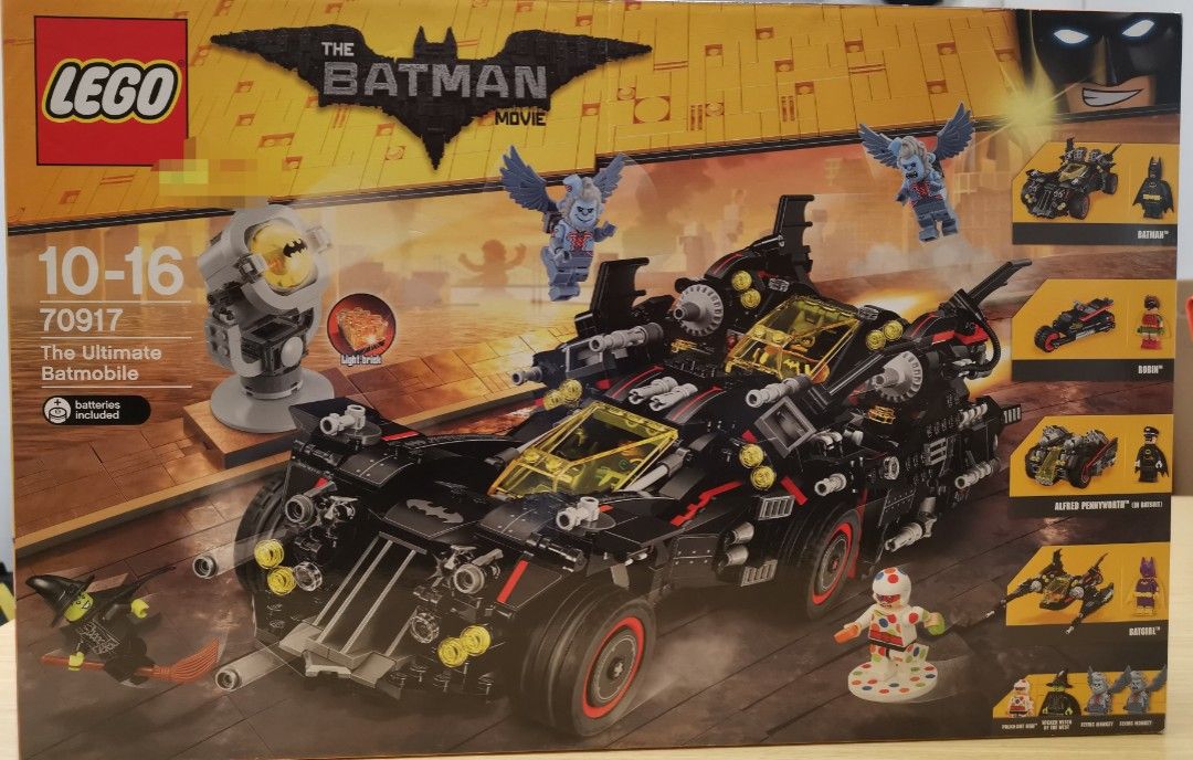 Lego 70917 #BATMAN# The Ultimate Batmobile 究極蝙蝠車, 興趣及遊戲