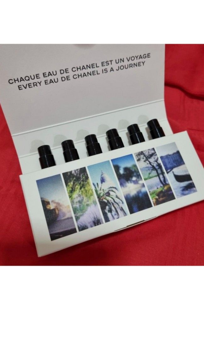 Les eaux de discount chanel travel set