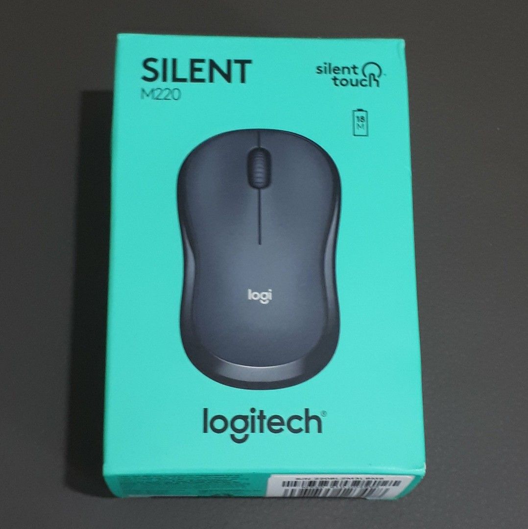 Logitech M220 Silent Wireless Mouse, Computers & Tech, Parts & Accessories,  Mouse & Mousepads on Carousell