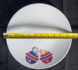 LOT OF 27PCS DORAEMON  100% MELAMINE PLATES, 10.7 INCH / 27 CM.